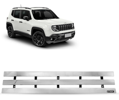 Sobre Grade Renegade 4x2 2020 2021 Aço Inox Cromada Maxx