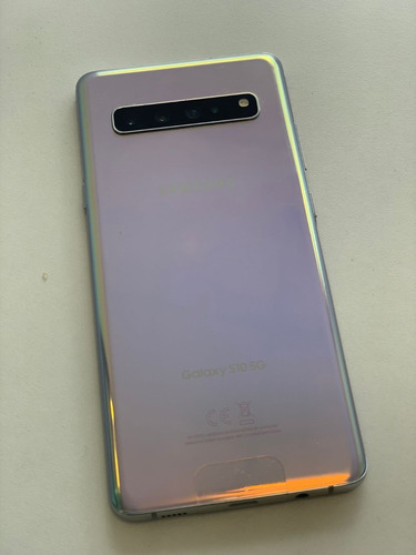 Imagen 5 de 6 de Samsung Galaxy S10 5g 256 Gb Crown Silver 8 Gb Ram