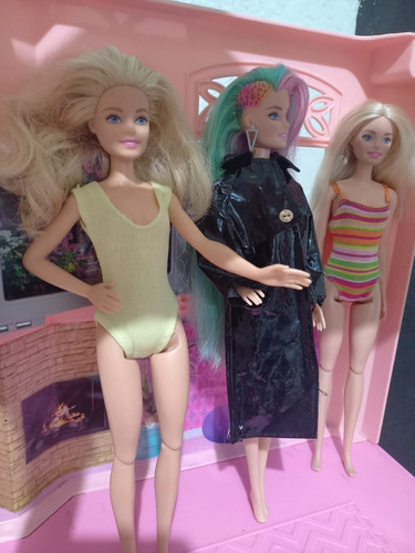 Lote De Barbies (Usado)