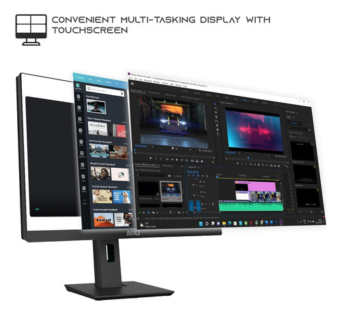 Pc Todo En Uno Mtg Yama 24 Fhd Táctil Intel I5 16gb