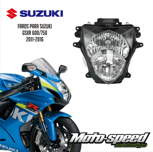 Faros Para Suzuki Gsxr Gsx-r 600 750 2011 2012 2013 2014 2015 2016 Nuevo!!! 