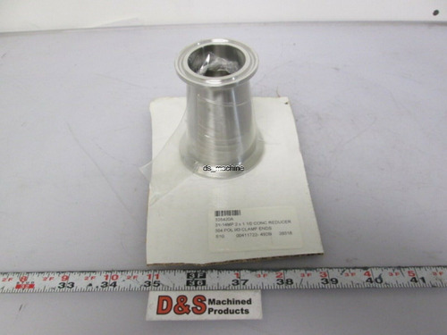 New Parker 31-14mp 2 X 1 1/2 Sanitary Conical Reducer Ssb