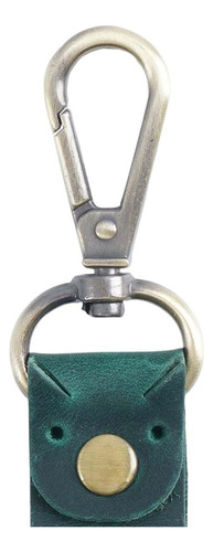 3 Llavero De Cuero A La Moda, Soporte Para Llavero, Verde