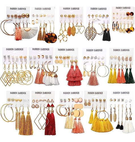 Aretes De Moda Para Mujeres Y Niñas 