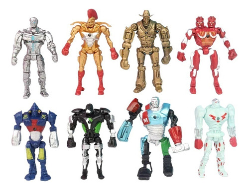 8 Piezas De Figuras De Robots, Juguetes, Figuras, Juguetes P