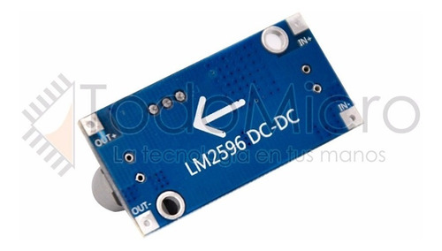 Lm2596 Regulador De Tension Dc Ideal Hobby Cctv Acceso