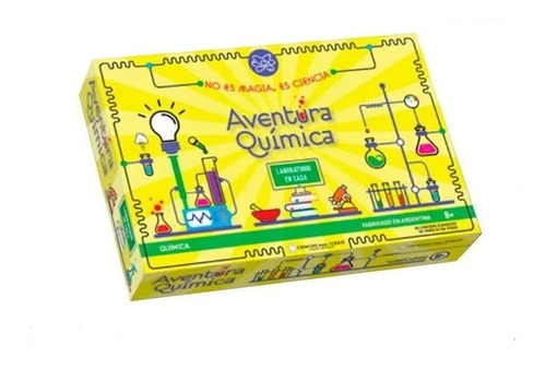 Aventura Quimica Juego Kit De Ciencias Laboratorio En Casa