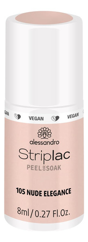 Alessandro Striplac - Esmalte De Unas Peel Or Soak  Larga D