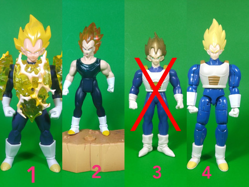 Figuras Vegeta Vintage Dragón Ball Z 