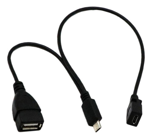 Pvc Usb Y Micro Conector De Adaptador De Corriente Otg