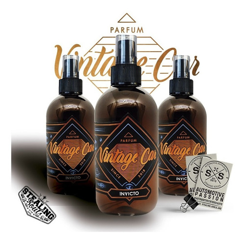 Vintage Car Parfum | Invicto | 250ml | Perfume / Fragancia