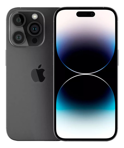 Apple Iphone 14 Pro 128 Gb Negro Esim Caja Con Caja Original Negro (Reacondicionado)