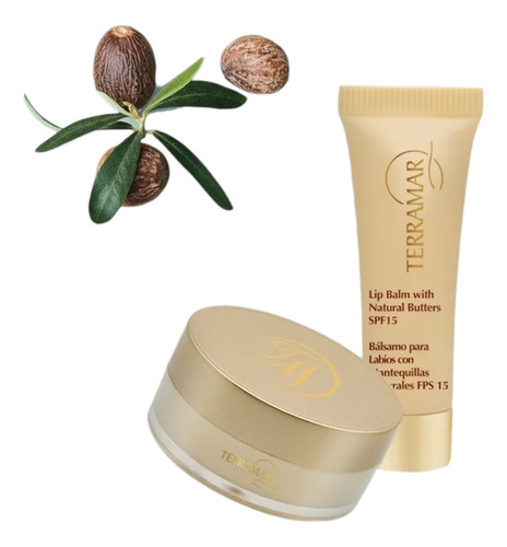 Set Balsamo Y Exfoliante Para Labios Mantequillas Naturales