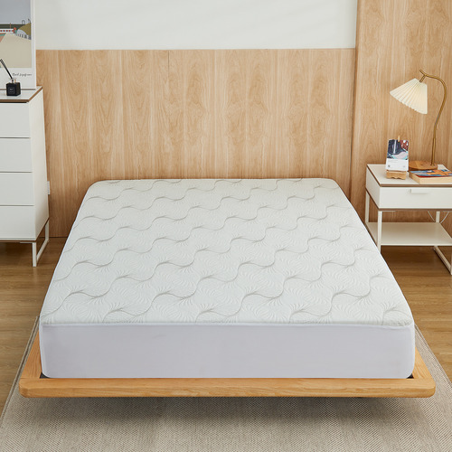 Cubre Colchón Impermeable Con Tejido 3d, Suave, Matrimonial