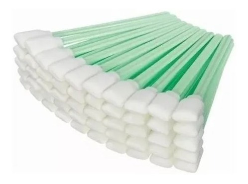 Imagem 2 de 3 de Kit 100 Cotonetes Limpeza - Plotters Roland, Epson ......