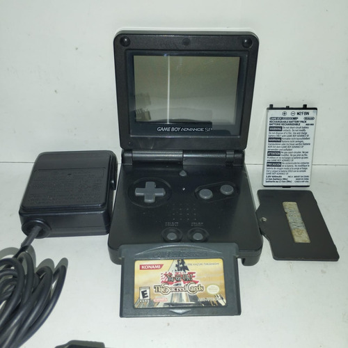 Game Boy Advance Sp Negro Onyx Un Brillo Con Detalles Negro