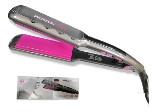 Plancha de pelo rizado zig zag sales