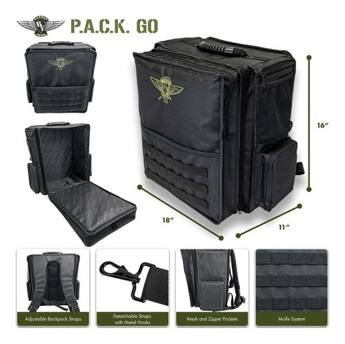 Battlefoam Pack Go 2.0 W/ Magna Rack Slider