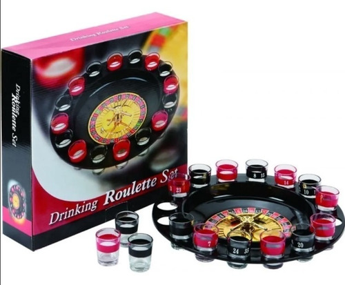 Ruleta Casino Shot Tragos Copas Licor