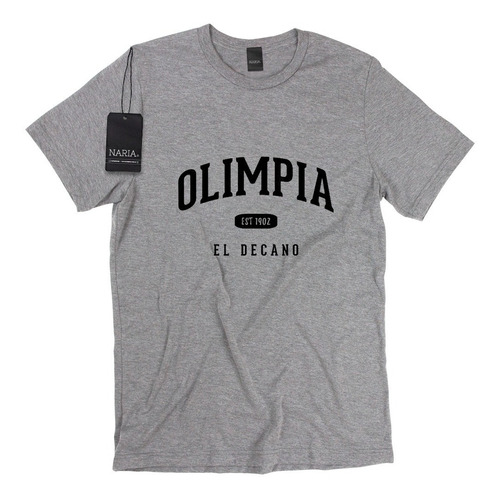 Remera Hombre Olimpia Dibujo Art Logo - Deol1