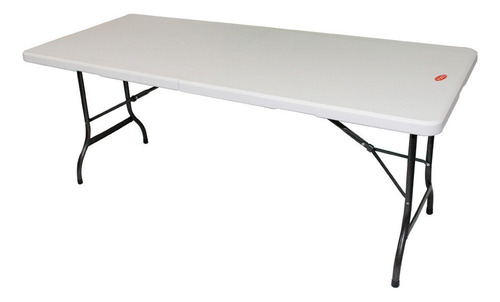 Mesa Plegable Foco Quincho Jardin Fiesta 1,80mts Polietileno