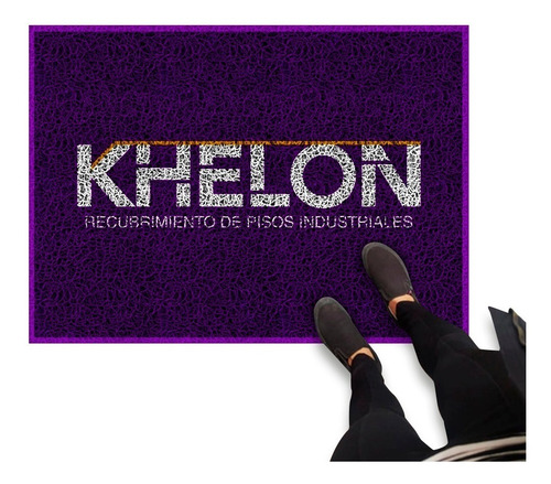 Tapete Entrada Personalizado Con Logotipo Diseño 150x100 Cm 1.5 M 1 M Personalizable