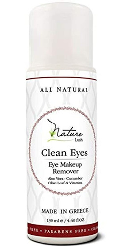 The Best Natural Eye & Face Makeup Remover - Oil Free - Rich