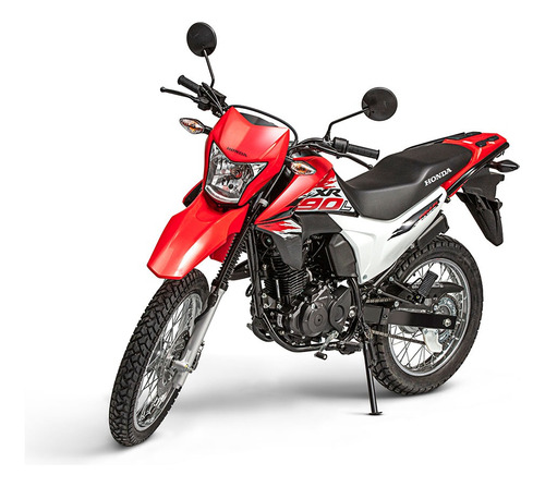 Honda Xr 190 0km 2025 Enduro Cross Rojo Negro Xr190