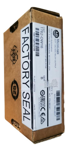 Allen Bradley 1762-ow16 Módulo Micrologix Salidas A Rele