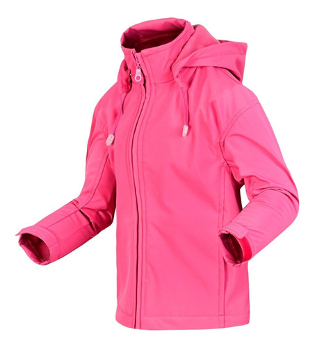 Campera Softshell  Impermeable De Niños-talle 8 Al 12