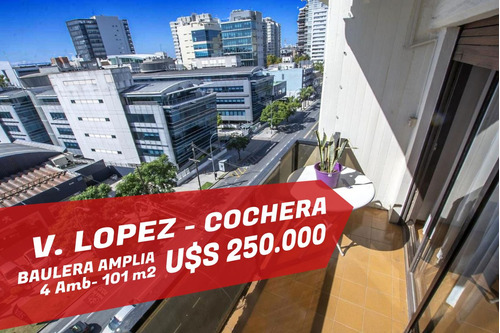 Departamento En Venta De 3 Dormitorios C/ Cochera En Vicente López