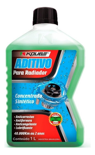 Aditivo Radiador Concentrado Sintetico Verde Koube 1l