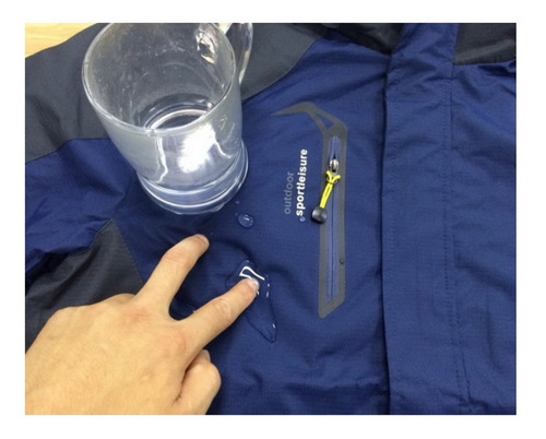 Casaco/jaqueta Corta Vento Parka Com Capuz Impermeável