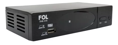 Convertidor Digital Para Canales Tv Decodificador Tv Puerto Hd Fol H.264