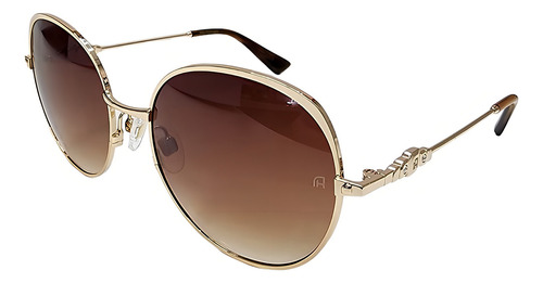 Óculos Solar Ana Hickmann Ah30009 04a Dourado Lente Degradê