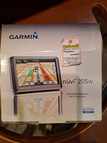 Gps Garmin Nuvi 205 W