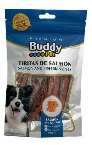 Snack Buddy Trozos De Salmon Para Perros Mascotas