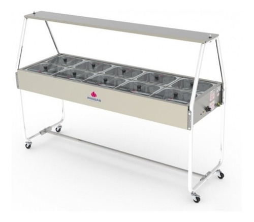 Mesa Buffet Solo Calor - Progas Prb-10gn