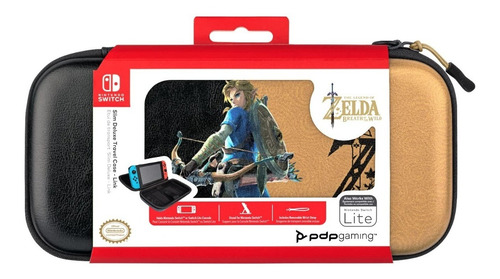 Estuche Protector De Lujo Link Zelda - Nintendo Switch