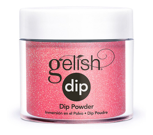 Gelish Dip Powder 23gr Polvo De Inmersion Hit Hop Coral