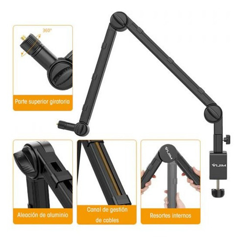 Soporte Multifuncional Para Escritorio Ls25 Vijim Ulanzi