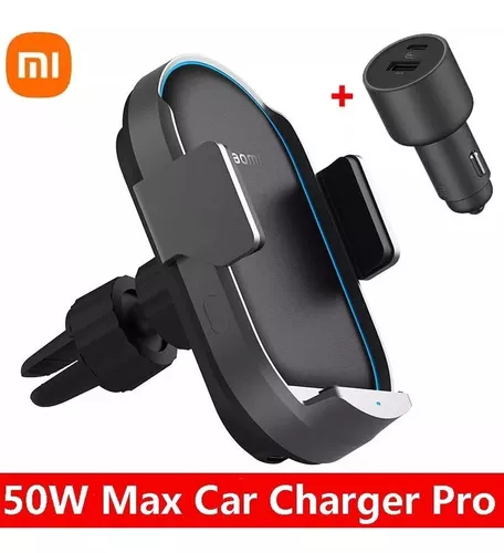 Xiaomi-cargador inalámbrico Pro para coche, bolsa Max de 50W