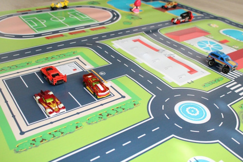 Pista Hotwheels Lona - Tamanho 147x100cm