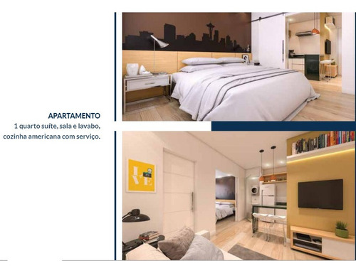 Apartamento Buritis 34m² - 1 Quarto Suite E 2 Banheiros
