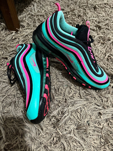 Nike Air Max 97 Hyper Turquoise South Beach - 28 1/2 Reducido Rosa Chicle Lisa 28.5 (Usado)