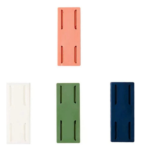 Soporte De Enchufe Adhesivo Sin Perforaciones, Fijador De En