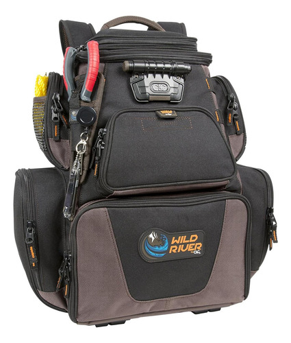Mochila De Pesca Iluminada Wild River Nomad Con Usb