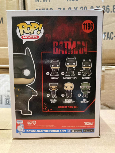 Batman Wing Suit 1196 Funko Pop Exclusive Robert Pattinson