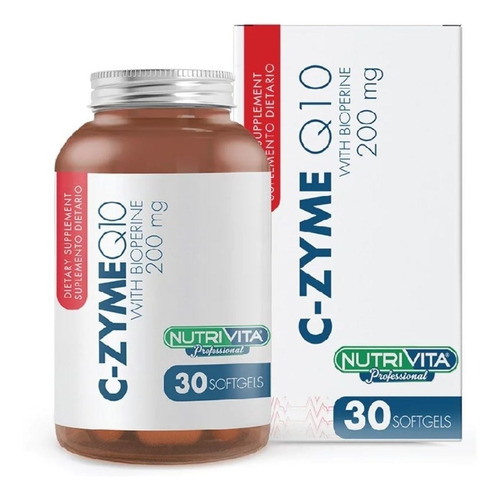 Coenzima C-zyme Q10 200mg Nutrivita