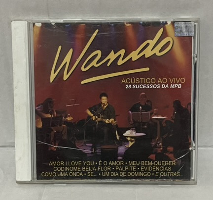 Cd - Wando - Acustico Ao Vivo